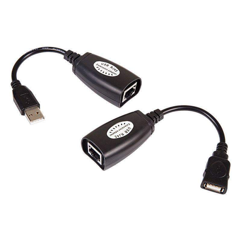 удлинитель usb по витой паре (8p8c) rexant 18-1176 от BTSprom.by