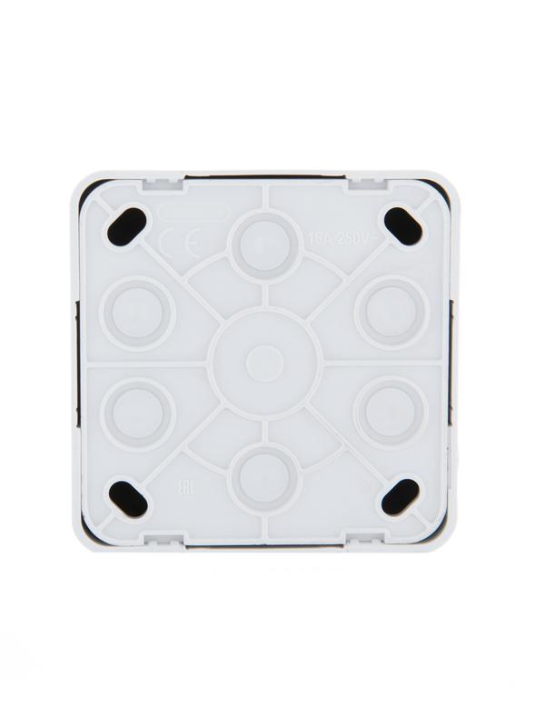  Розетка телевизионная проходная TV 1-м ОП Viola бел. LEZARD 751-0200-129 фото в каталоге от BTSprom.by