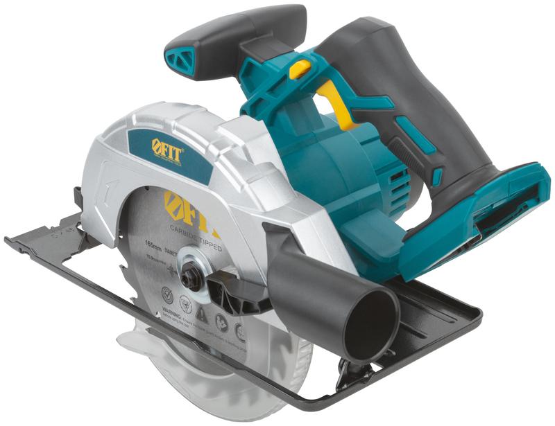  Пила дисковая циркулярная аккумуляторная 20В 3800об/мин 165/20мм FIT 79920 фото в каталоге от BTSprom.by