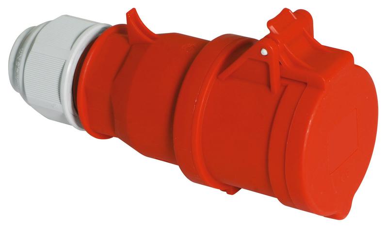 розетка кабельная 16а 4п 3p+pe 6ч 400в ip44 quick connect bals 3130 от BTSprom.by