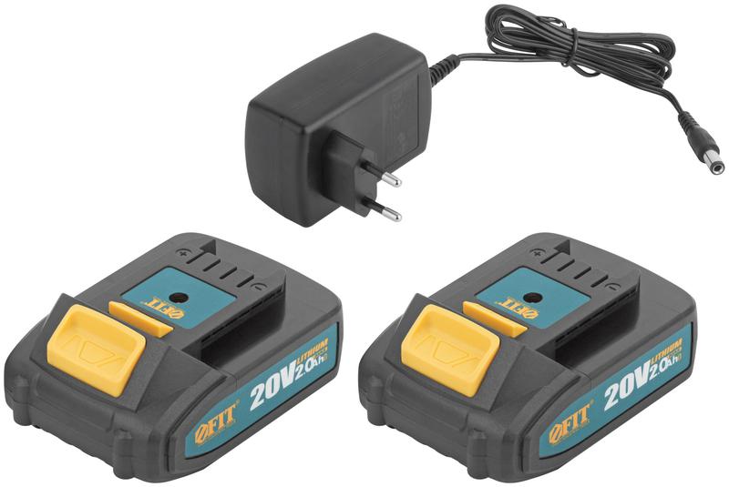  Дрель-шуруповерт аккумуляторная 20В 1400об/мин 40Нм 2 (Li-Ion) 2.0А.ч FIT 79901 фото в каталоге от BTSprom.by