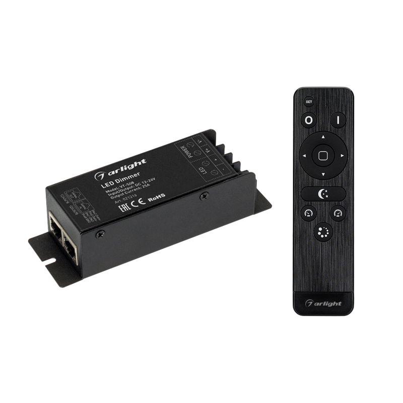 диммер vt-s08-1х25a 12-24в пду стик 12 кнопок rf arlight 021316 от BTSprom.by