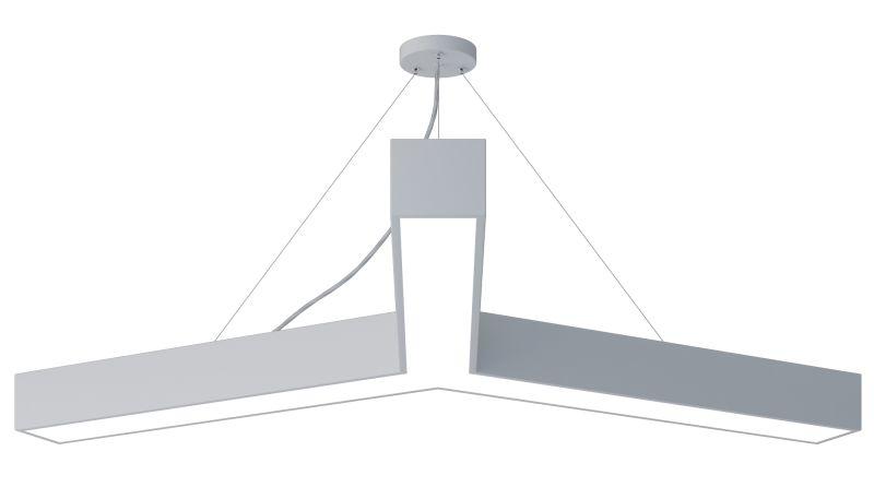 светильник светодиодный geometria igrek spo-144-w-40k-066 66вт 4000к 4000лм ip40 1200х1200х80 бел. подвесной эра б0050572 от BTSprom.by