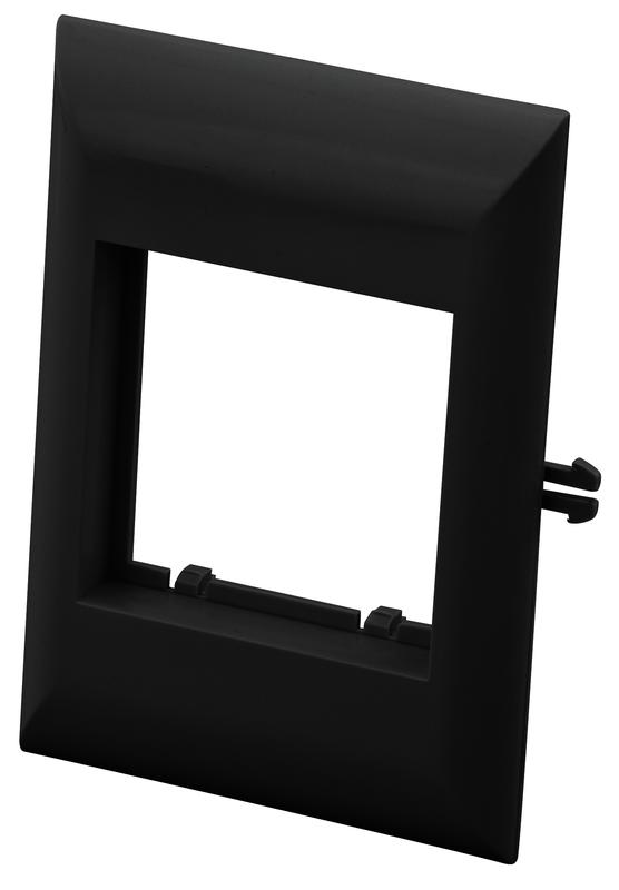рамка для встраиваемого оборудования 45х45х9мм для ркк-100х60 и 100х40 черн. ruvinil спр-2-м-ч от BTSprom.by