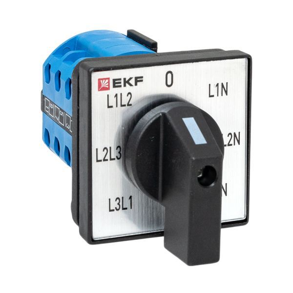 переключатель кулачковый пк-1-64 10а для вольтметра ekf pk-1-64-10 от BTSprom.by