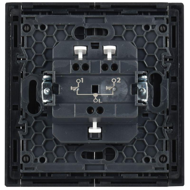  Выключатель жалюзи СП FORTE&PIANO 10А FP311 сер. IEK FP-V15-0-10-1-K03 фото в каталоге от BTSprom.by