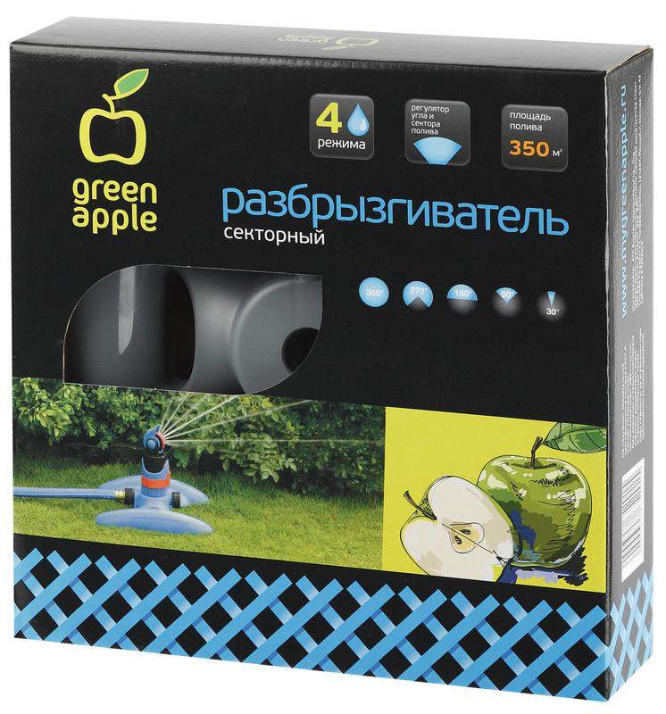 Разбрызгиватель 360град. вращ. с регулир. углом полива пластик. (1/12) Green Apple Б0003103 фото в каталоге от BTSprom.by  Разбрызгиватель 360град. вращ. с регулир. углом полива пластик. (1/12) Green Apple Б0003103 фото в каталоге от BTSprom.by