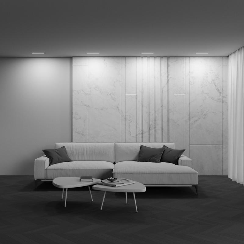  Светильник Basis 20Вт 3000К-6000К 115град. встраив. Maytoni DL066-20W3-6K-TRS-W фото в каталоге от BTSprom.by