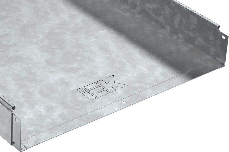 Лоток листовой неперфорир. 500х100 L3000 сталь HDZ IEK CLN10-100-500-3-M-HDZ от BTSprom.by