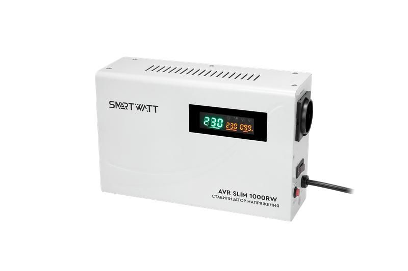 стабилизатор напряжения настенный smartwatt avr slim 1000rw 4512020310001 от BTSprom.by
