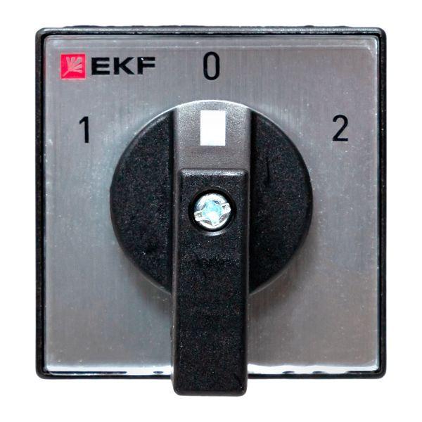  Переключатель кулачковый ПК-1-24 4п 10А "1-0-2" IP65 EKF pk-1-24-10-65 фото в каталоге от BTSprom.by