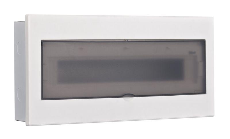 корпус встраиваемый дв. 1 ряд 20 мод. ip41 щрв-м прозр. dekraft 31075dek от BTSprom.by