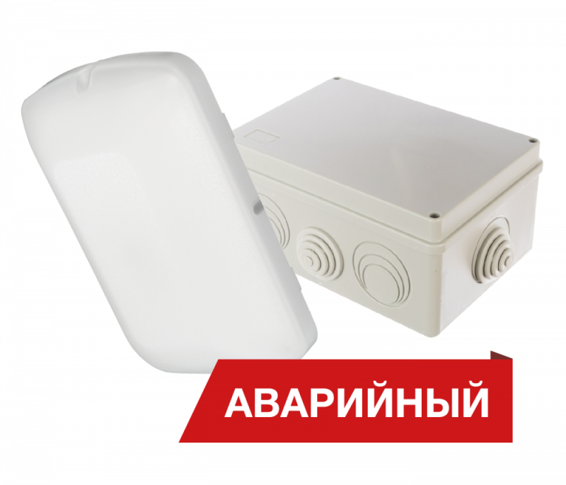 светильник светодиодный луна eco box 10/1100 10вт 4000к ip65 1100лм 80ra кп<5 аварийный diora dlecob10-a-4k-a от BTSprom.by