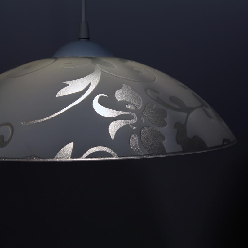  Светильник НСБ 72-60 М50 "Эрика" 360 матов. бел./шнур бел. (инд. упак.) Элетех 1005205116 фото в каталоге от BTSprom.by