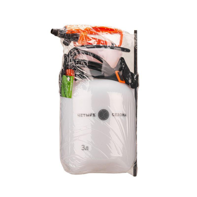  Опрыскиватель садовый помповый для растений и цветов 3л ЧЕТЫРЕ СЕЗОНА 62-0247 фото в каталоге от BTSprom.by