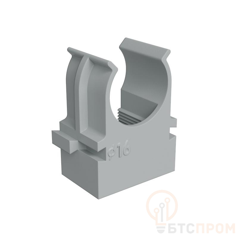 Держатель для труб (клипса) KM-KKPM-16 d16мм для прямого монтажа сер. (уп. 100шт) КМ LO67230 фото в каталоге от BTSprom.by  Держатель для труб (клипса) KM-KKPM-16 d16мм для прямого монтажа сер. (уп. 100шт) КМ LO67230 фото в каталоге от BTSprom.by
