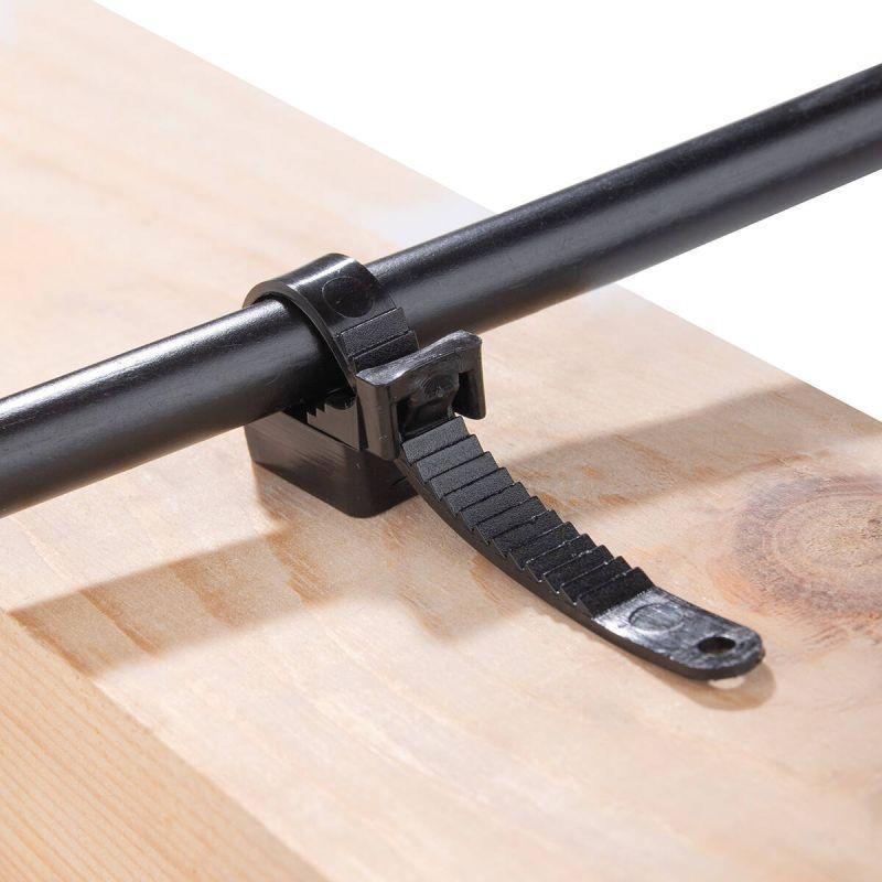  Крепеж ремешковый КР 16 черн. (уп.100шт) Fortisflex 104958 фото в каталоге от BTSprom.by