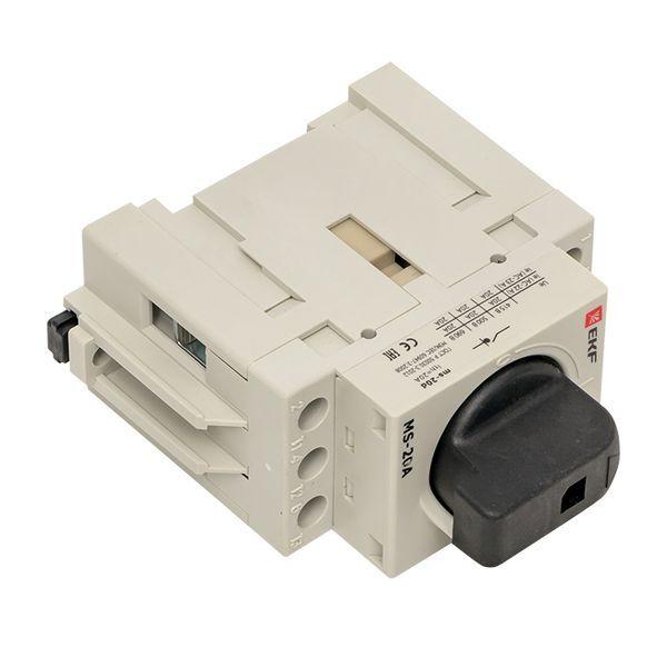  Рубильник мод. 3п MS-20A на DIN-рейку EKF ms-20d фото в каталоге от BTSprom.by