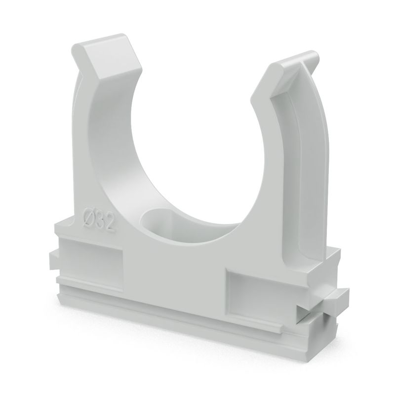 держатель для труб (клипса) d32мм полистирол промрукав pr.02732 от BTSprom.by