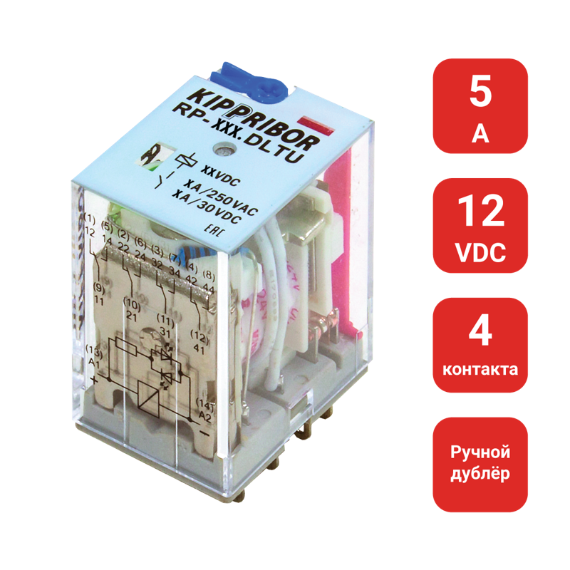 реле промежуточное rp-402.dltu овен 98318 от BTSprom.by