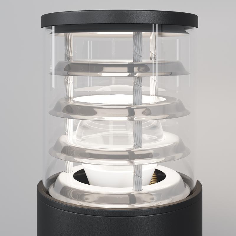  Светильник Bronx 1х60Вт E27 IP54 ландшафтный Maytoni O576FL-01B1 фото в каталоге от BTSprom.by