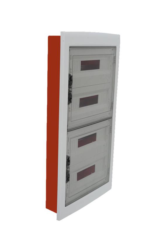 корпус щита распределительного для модульного оборудования 72m(18х4) встраив. глухая дверца cetinkaya pano cp12972-m1 от BTSprom.by