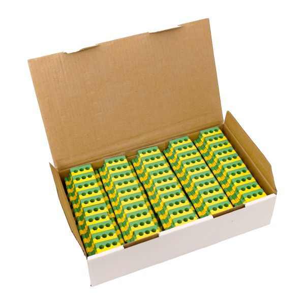  Колодка клеммная винтовая 16 UT земля EKF scr-ut-16-pe фото в каталоге от BTSprom.by