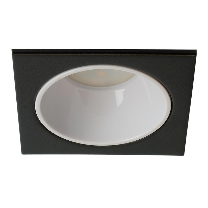 светильник потолочный встраиваемый mr16 g5.3 черн. + бел. dl3112 feron 51407 от BTSprom.by