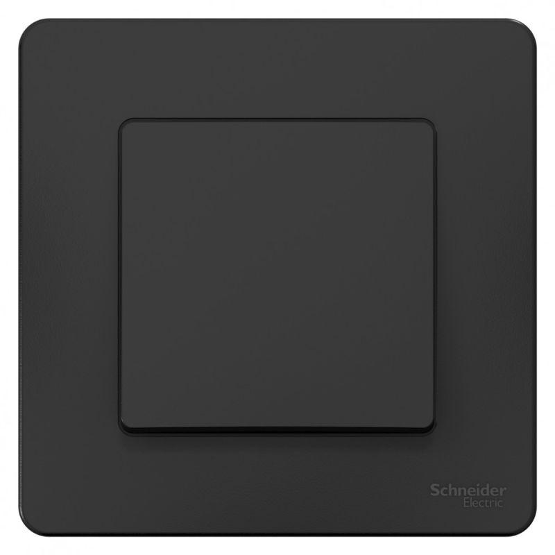  Переключатель проходной 1-кл. СП Blanca 10А IP20 (сх. 6) 250В антрацит SE BLNVS010606 фото в каталоге от BTSprom.by
