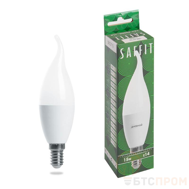 Лампа светодиодная 15Вт 230В E14 6400К на ветру C37T SBC3715 SAFFIT 55208 фото в каталоге от BTSprom.by  Лампа светодиодная 15Вт 230В E14 6400К на ветру C37T SBC3715 SAFFIT 55208 фото в каталоге от BTSprom.by