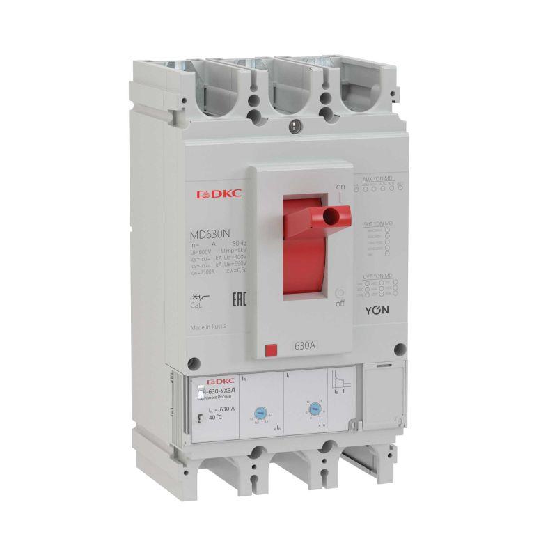 выключатель автоматический в литом корпусе yon md630n-tm400 от BTSprom.by