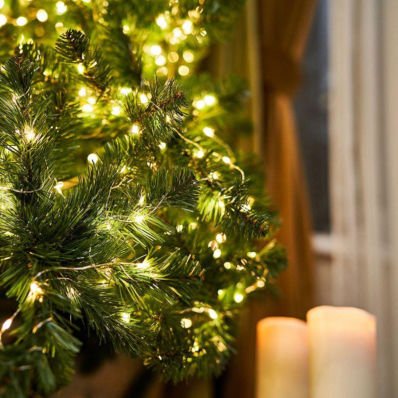  Гирлянда "Роса" 100м 1000LED тепл. бел. с трансформатором Neon-Night 303-236 фото в каталоге от BTSprom.by