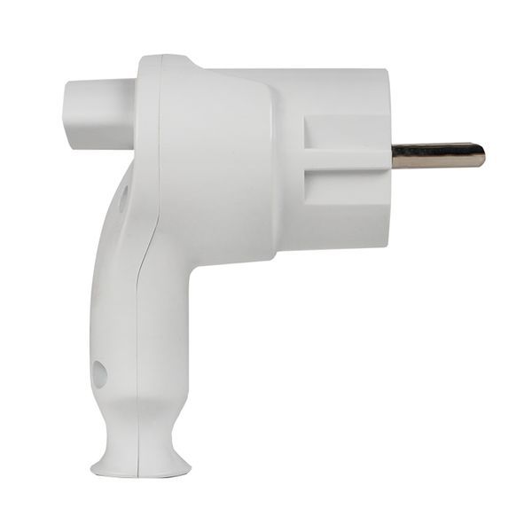  Вилка с кнопкой извлечения 16А 250В с заземл. бел. EKF AVP-16-k фото в каталоге от BTSprom.by