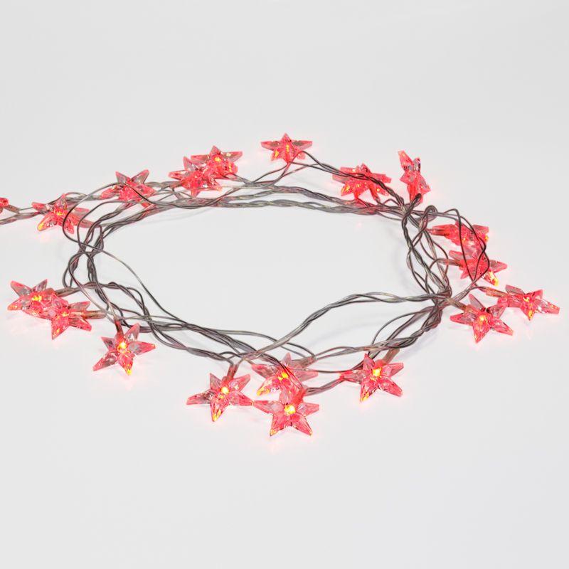  Гирлянда светодиодная "Звездочки" 2.8м 20LED красн. 4Вт IP20 Neon-Night 303-034 фото в каталоге от BTSprom.by