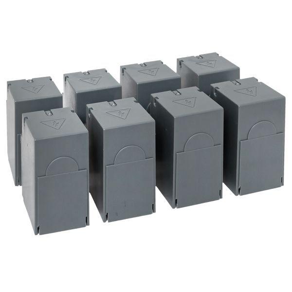  Комплект клеммных крышек (короткие) для рубильников TwinBlock 315-400А (уп.8шт) EKF tb-cvrshort-8-315-400 фото в каталоге от BTSprom.by