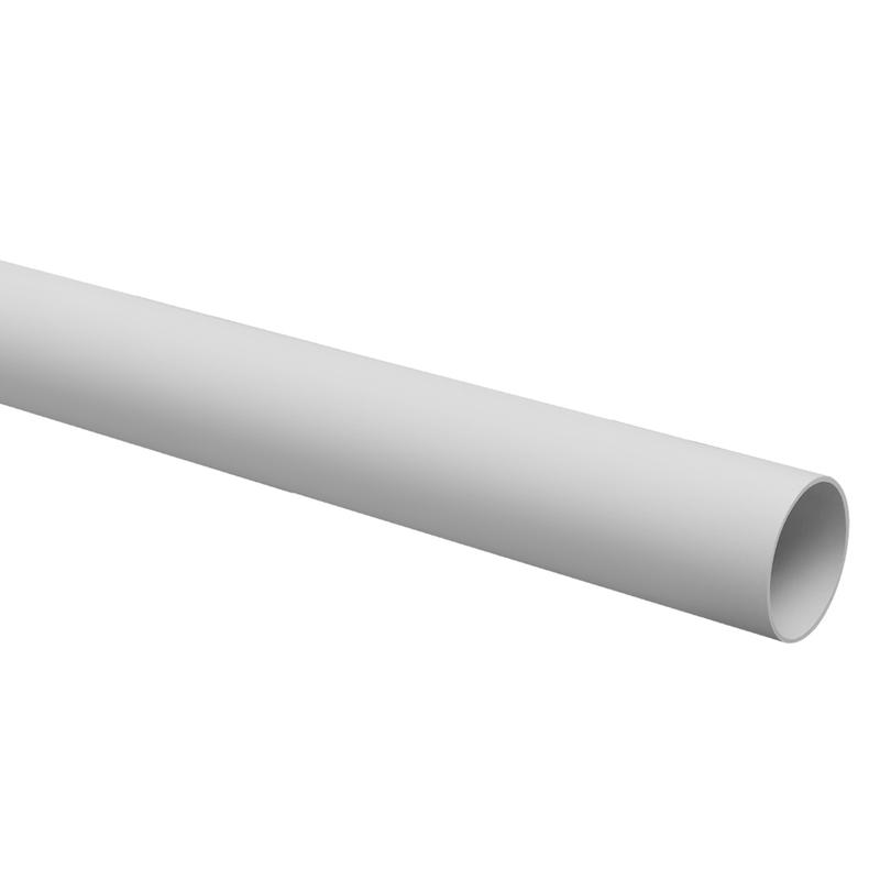 труба гладкая пвх жесткая легкая d50мм сер. (дл.3м) tokov electric tke-thg-pvc-50-3-c06 от BTSprom.by