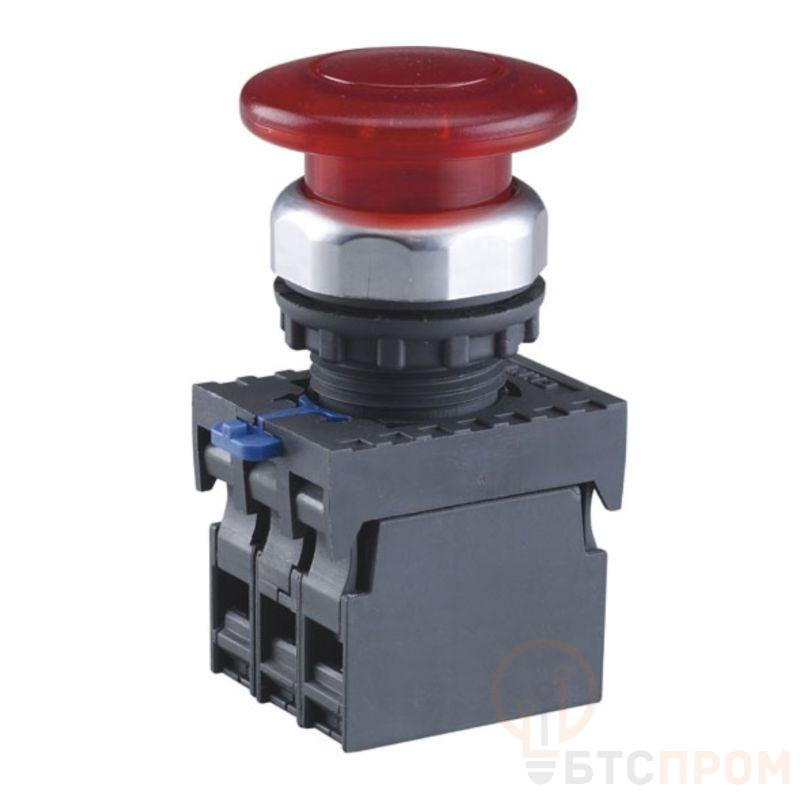 Кнопка управления "Грибок" d40мм NP8-20MD/14 2НЗ IP65 AC110-230В с самовозвратом с подсветкой красн. (R) CHINT 667602 фото в каталоге от BTSprom.by  Кнопка управления "Грибок" d40мм NP8-20MD/14 2НЗ IP65 AC110-230В с самовозвратом с подсветкой красн. (R) CHINT 667602 фото в каталоге от BTSprom.by
