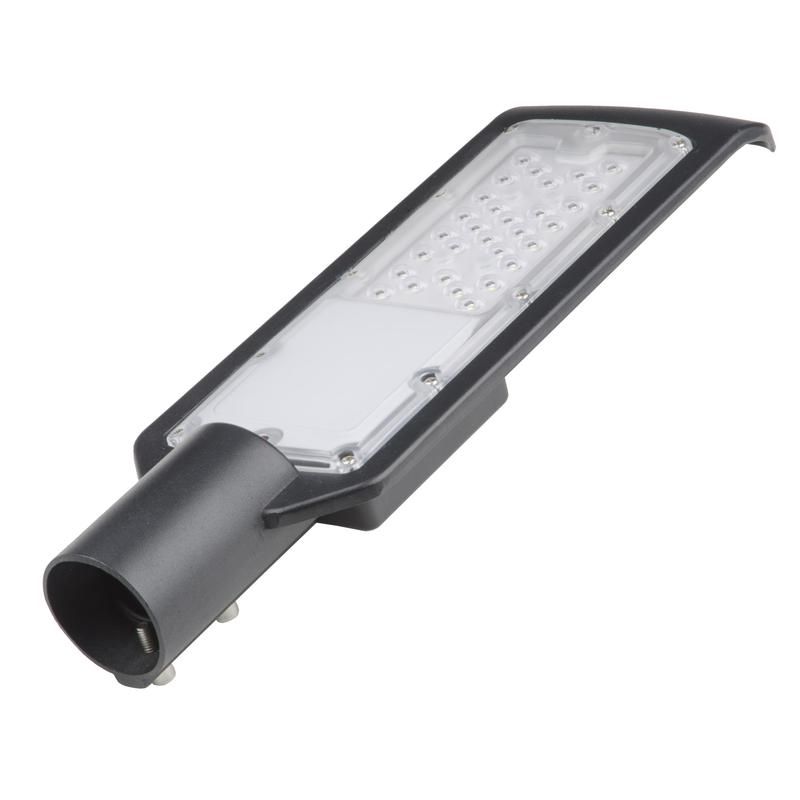 светильник светодиодный ulv-q610 30w/6500к black 6500к дневной бел. уличный консольный ip65 uniel ul-00006084 от BTSprom.by