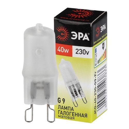 лампа галогенная g9-jcd-40-230v-fr 40вт капсула g9 230в эра c0027368 от BTSprom.by