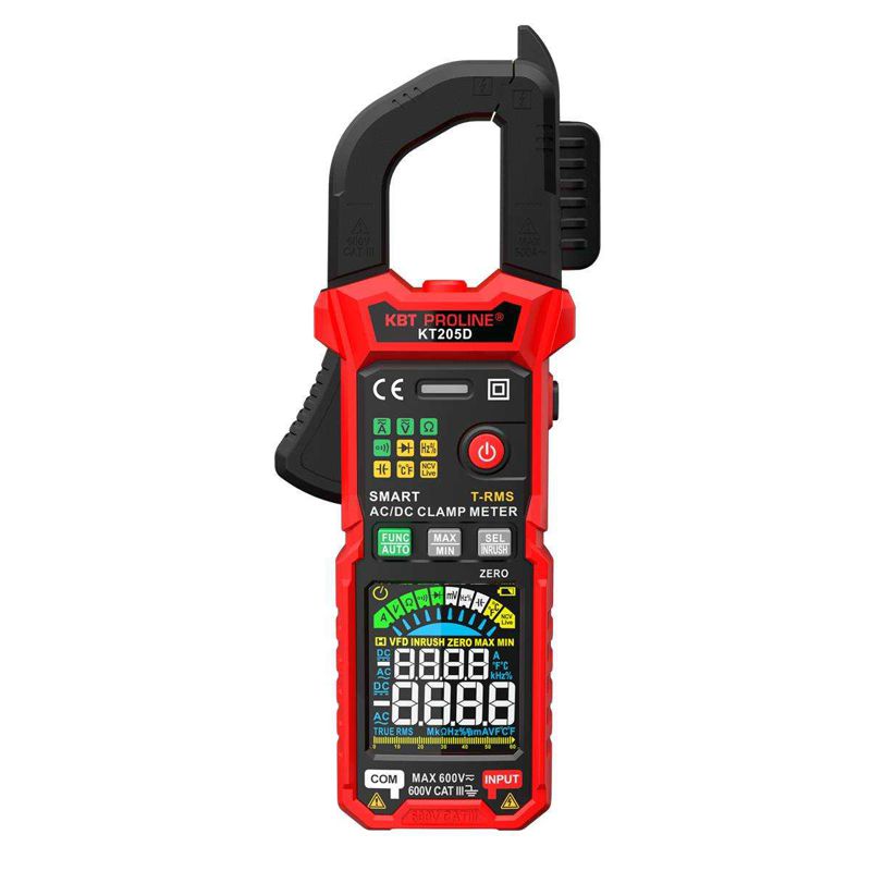 клещи токовые цифровые кт 205d proline квт 90386 от BTSprom.by