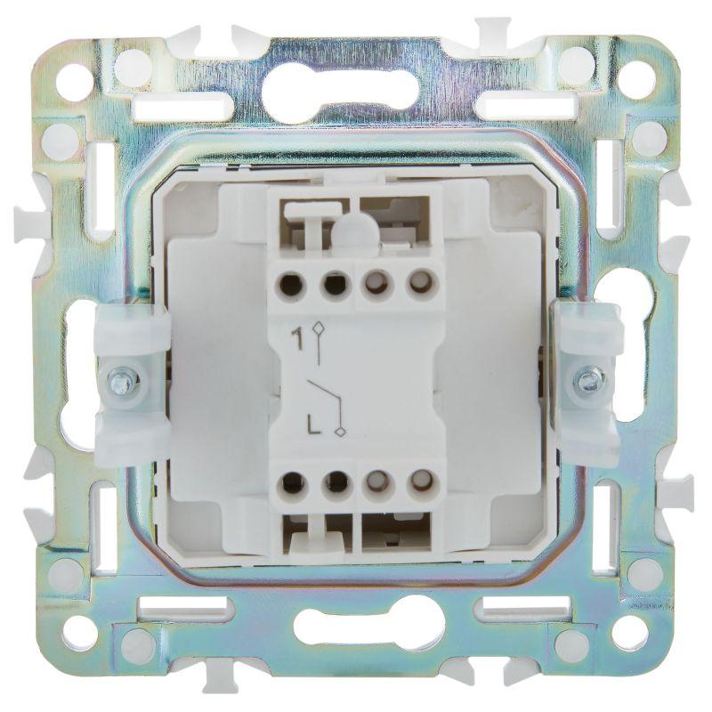  Выключатель 1-кл. SKANDY 10А SK-V01Gr сер. IEK SK-V10-0-10-K03 фото в каталоге от BTSprom.by