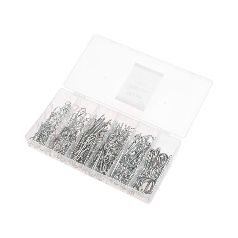  Набор игольчатых пружинных шплинтов (150шт/уп) Kranz KR-01-3101-15 фото в каталоге от BTSprom.by