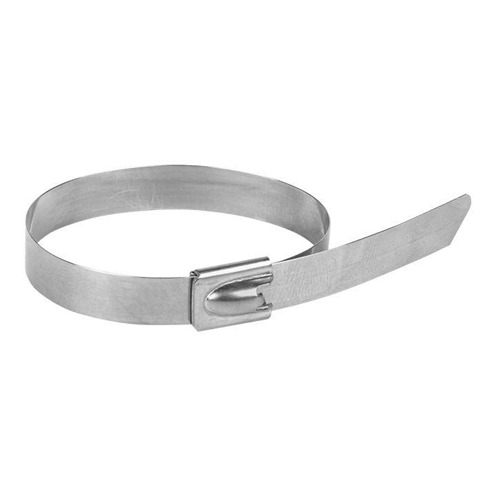 хомут aisi 304  7.9х200 нерж. сталь flexlock (уп.10шт) proxima ekf plc-fl-tss-304-7.9x200-r от BTSprom.by