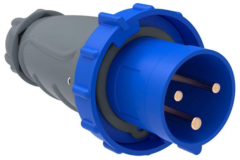 вилка эл. каб. 63а 2p+pe 6ч/200-250в ip67 magnum сси-033 iek psn01-063-3 от BTSprom.by