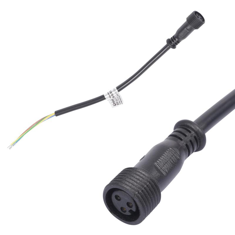 провод ucx-ll2/l52-10m 25см 220а black для подключ. в линию линейн. прожекторов 220в l52 и l53 разъем "мама" uniel ul-00008845 от BTSprom.by