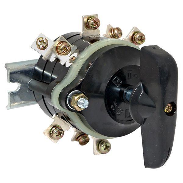 переключатель пакетный 1-кл. 40а ip00 пп 3-40/н2 м3 исп.3 черн. ekf pp-3-40-3 от BTSprom.by