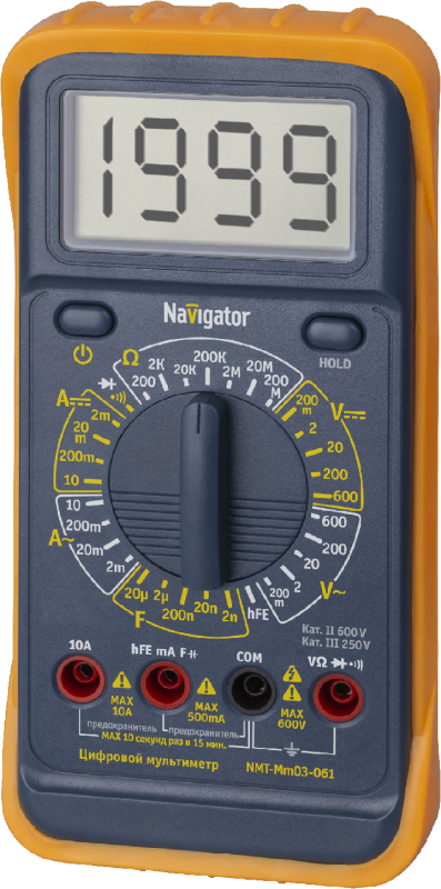 мультиметр 93 147 nmt-mm03-061 (my61) navigator 93147 от BTSprom.by