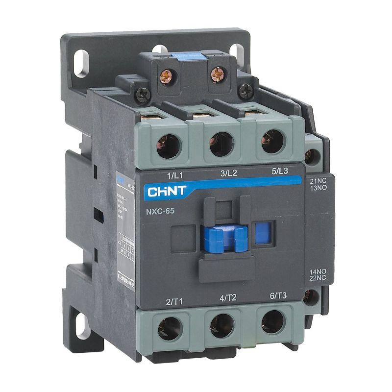 контактор nxc-65 65а кат. 220в ac 1но+1нз ac-3 (r) chint 836796 от BTSprom.by