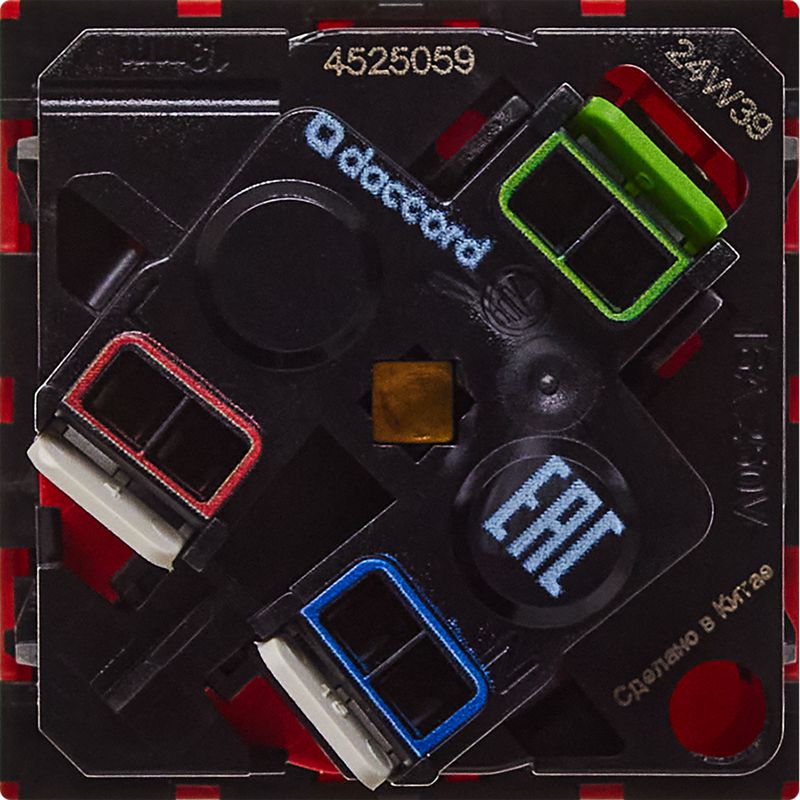  Розетка 2мод. 16А 250В 45град. с заземл. защ. шторки безвинт. зажимы красн. ИЭК Leg 4525059 фото в каталоге от BTSprom.by