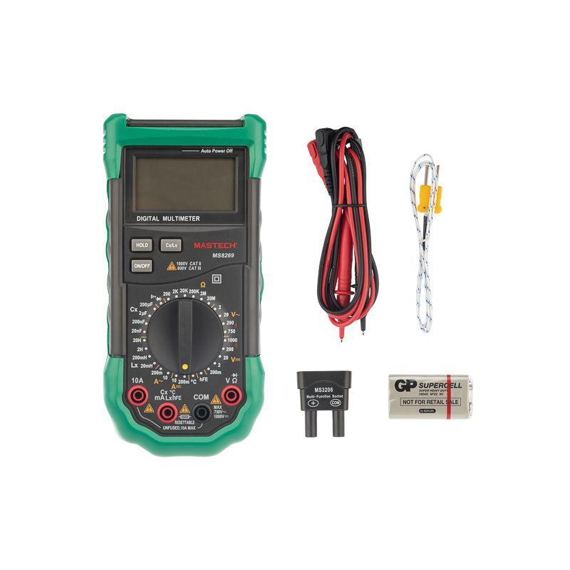  Мультиметр профессиональный MS8269 Mastech 13-2022 фото в каталоге от BTSprom.by